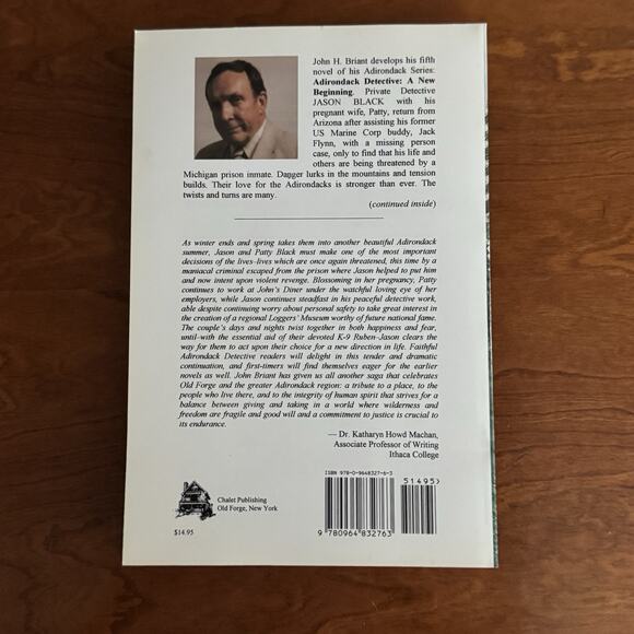 John Briant The Adirondack Detective Series Lot of 3 Trade Paperback One Signed - Picture 4 of 16